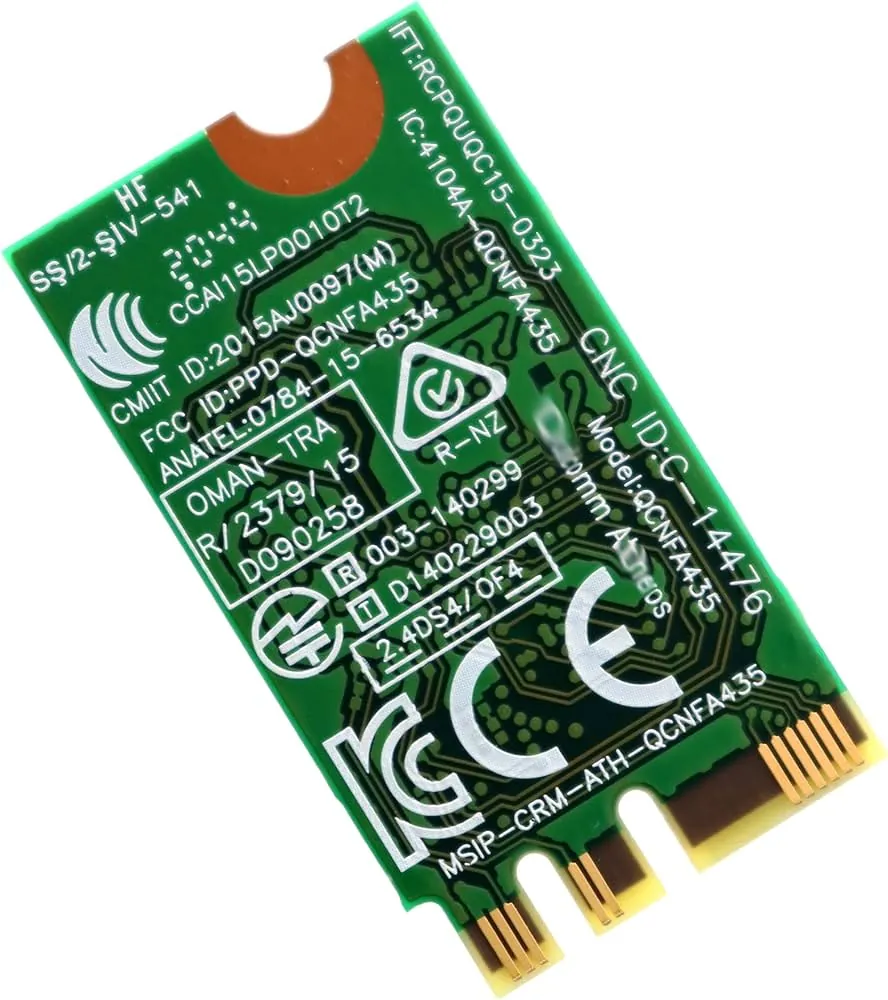 Qualcomm Atheros QCA9377 M.2 2230 — genuine laptop parts in Lahore, Pakistan
