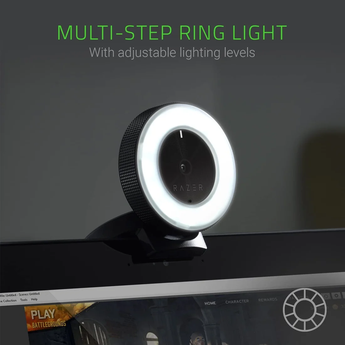 Razer Kiyo X 1080p 60fps Streaming Webcam Original — genuine accessories in Lahore, Pakistan