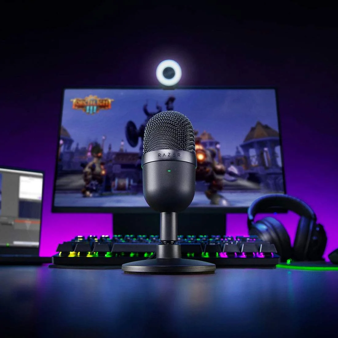 Razer Seiren Mini USB Streaming Microphone Compact Black — accessories price in Pakistan, NN Laptops Lahore