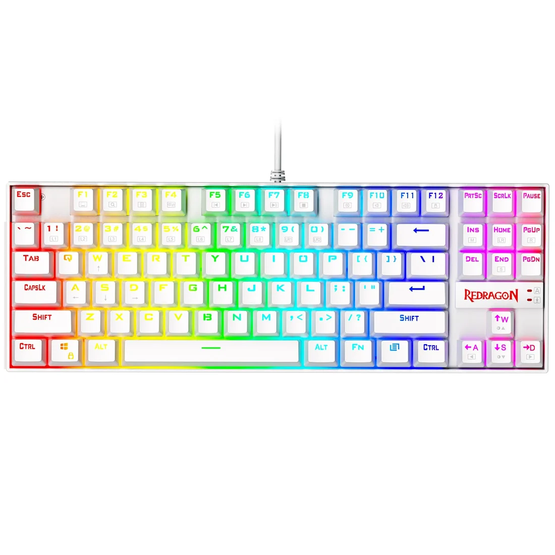 Redragon K552 Kumara TKL Mechanical RGB Gaming Keyboard — original accessories at NN Laptops, Hafeez Center Lahore Pakistan