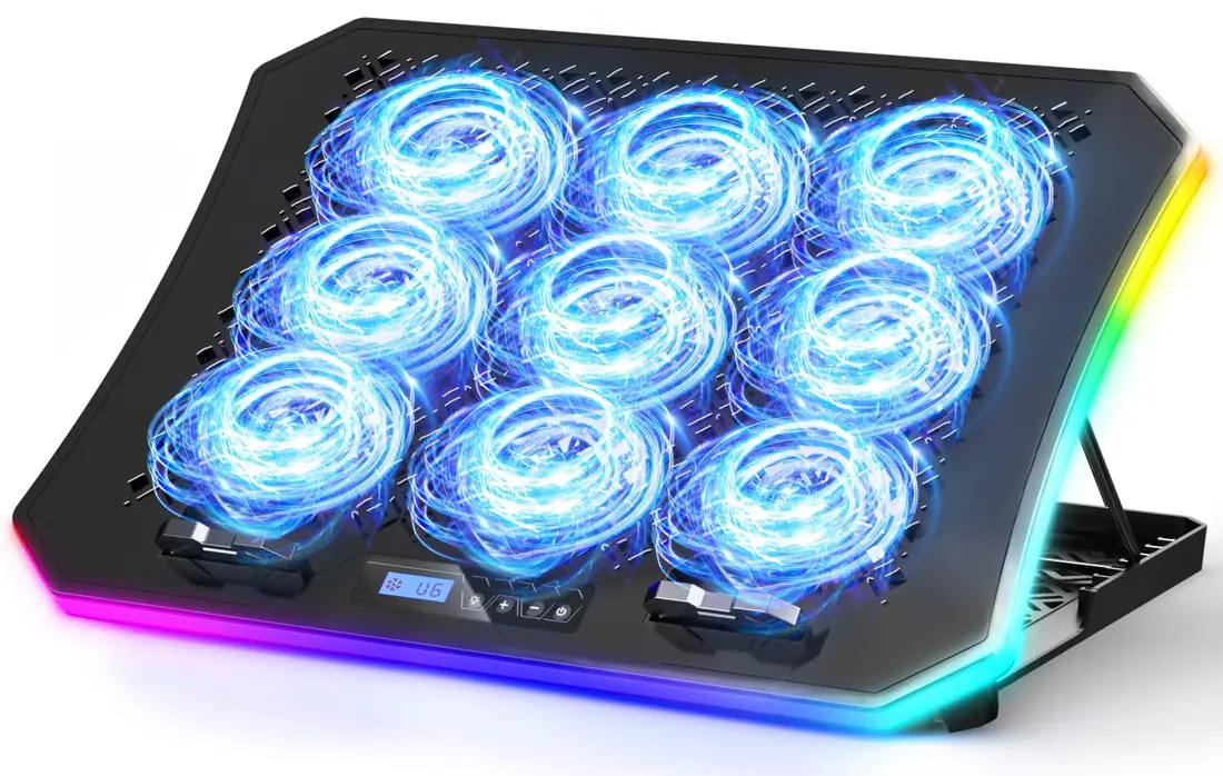 RGB Gaming Laptop Cooling Pad — used Generic laptop for sale in Pakistan, NN Laptops Lahore