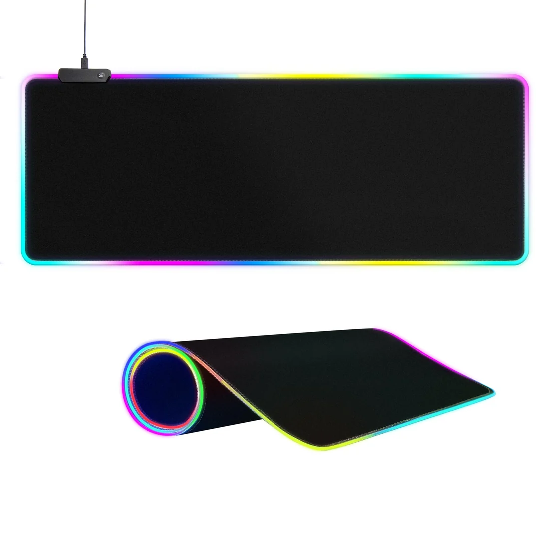 RGB Gaming XXL Mouse Pad 800x300mm 14 RGB Modes USB — original accessories at NN Laptops, Hafeez Center Lahore Pakistan