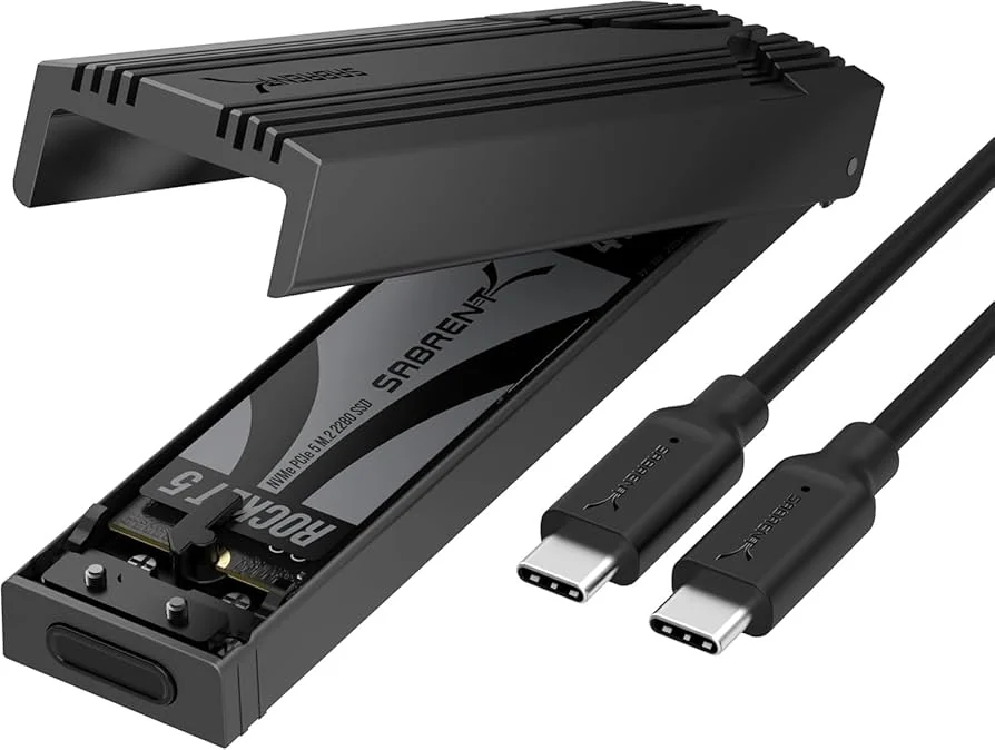 Sabrent USB 3.2 Gen2 NVMe / SATA Tool-Free Enclosure — Portable U — laptop parts price in Pakistan, NN Laptops Lahore