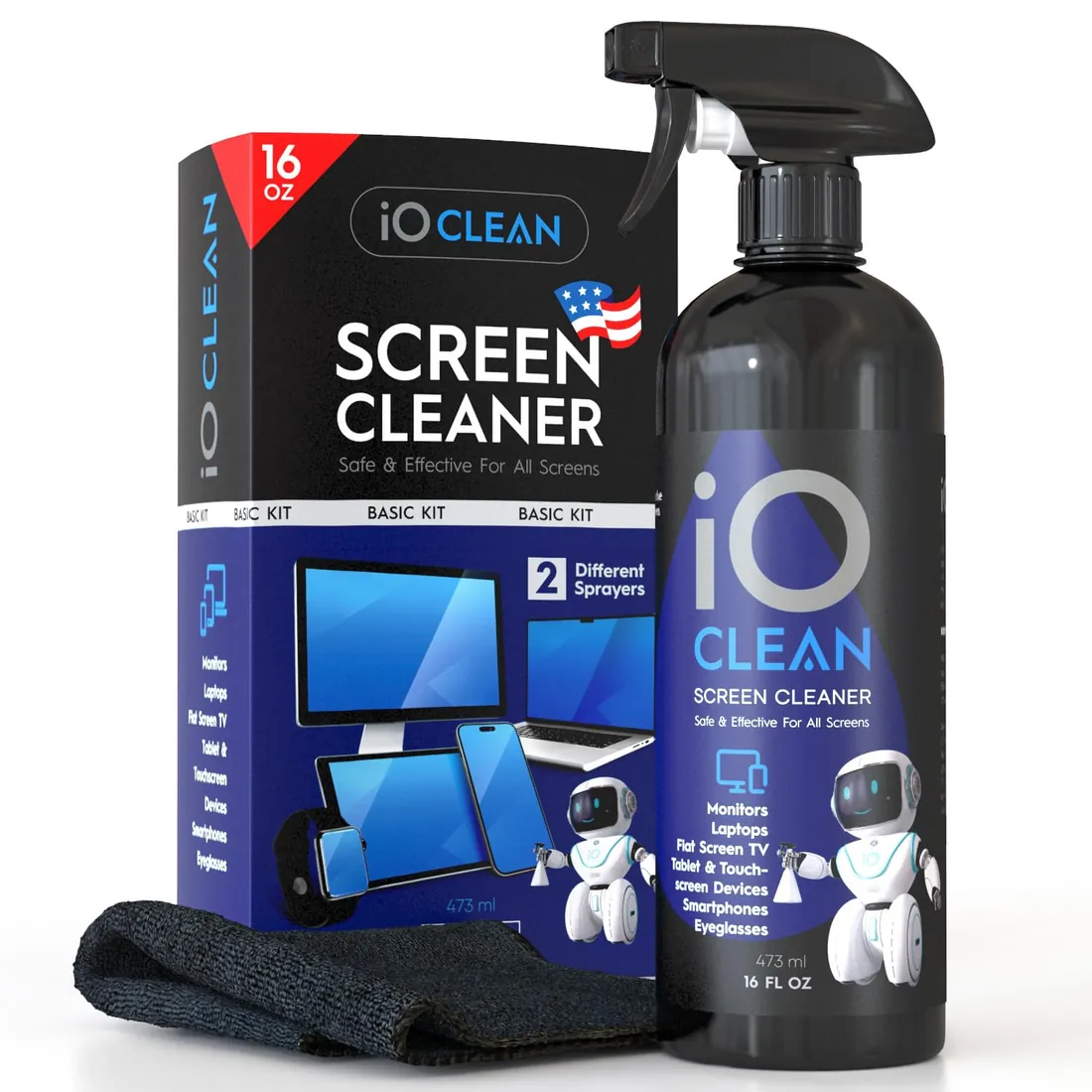 Screen Cleaning Kit (spray + cloth) — accessories price in Pakistan, NN Laptops Lahore