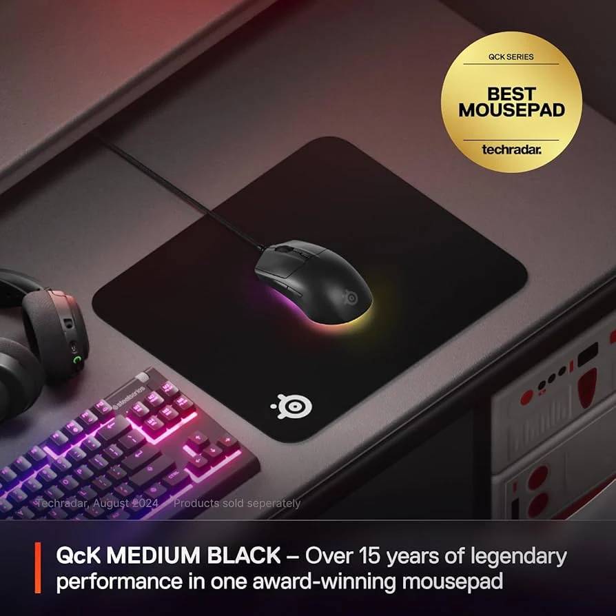 SteelSeries QcK Gaming Mouse Pad — original accessories at NN Laptops, Hafeez Center Lahore Pakistan