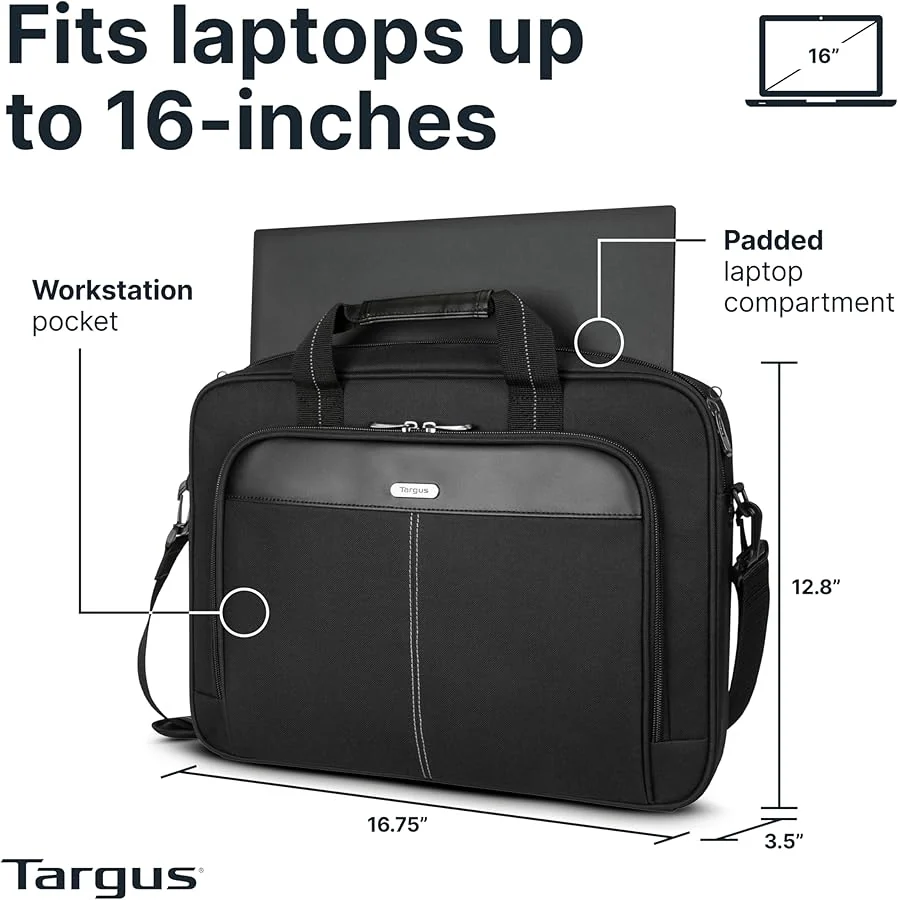 Targus Classic 15.6 inch Laptop Briefcase Bag Original — used Targus laptop for sale in Pakistan, NN Laptops Lahore