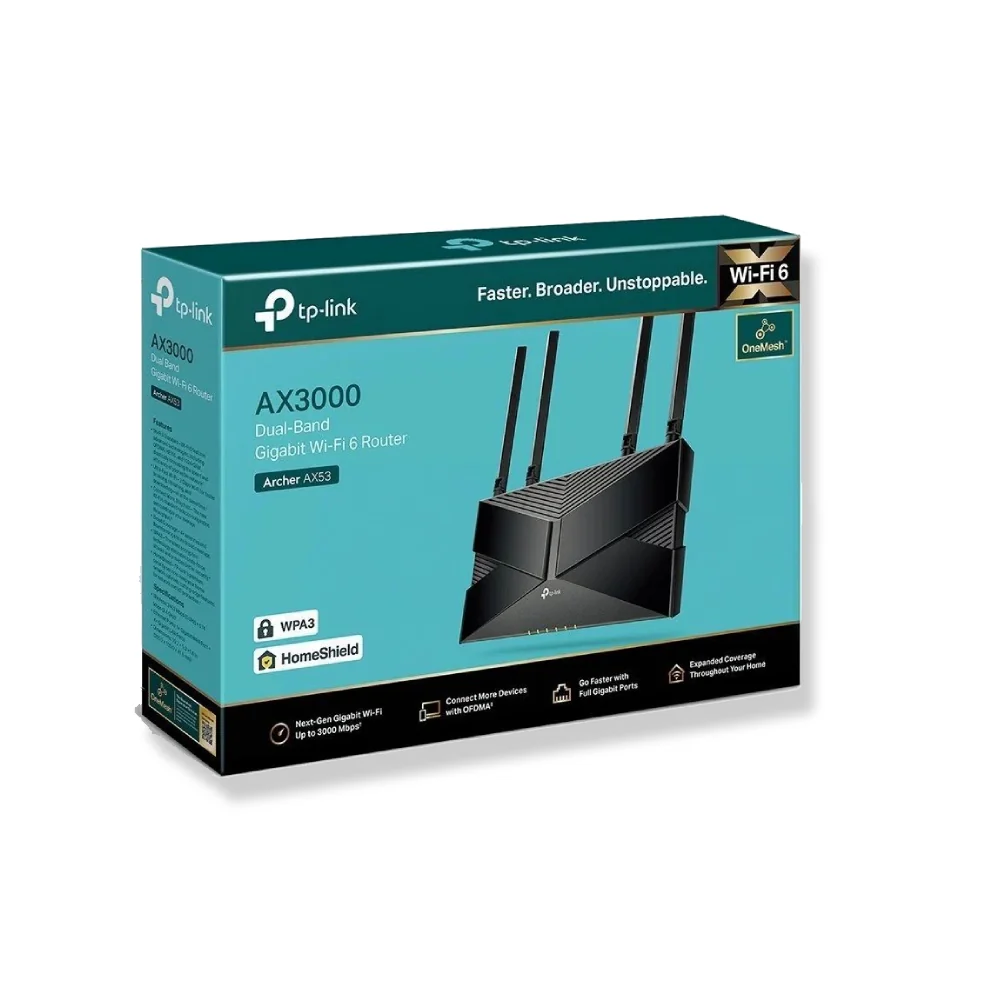 TP-Link Archer AX10 WiFi 6 Router — genuine peripherals in Lahore, Pakistan