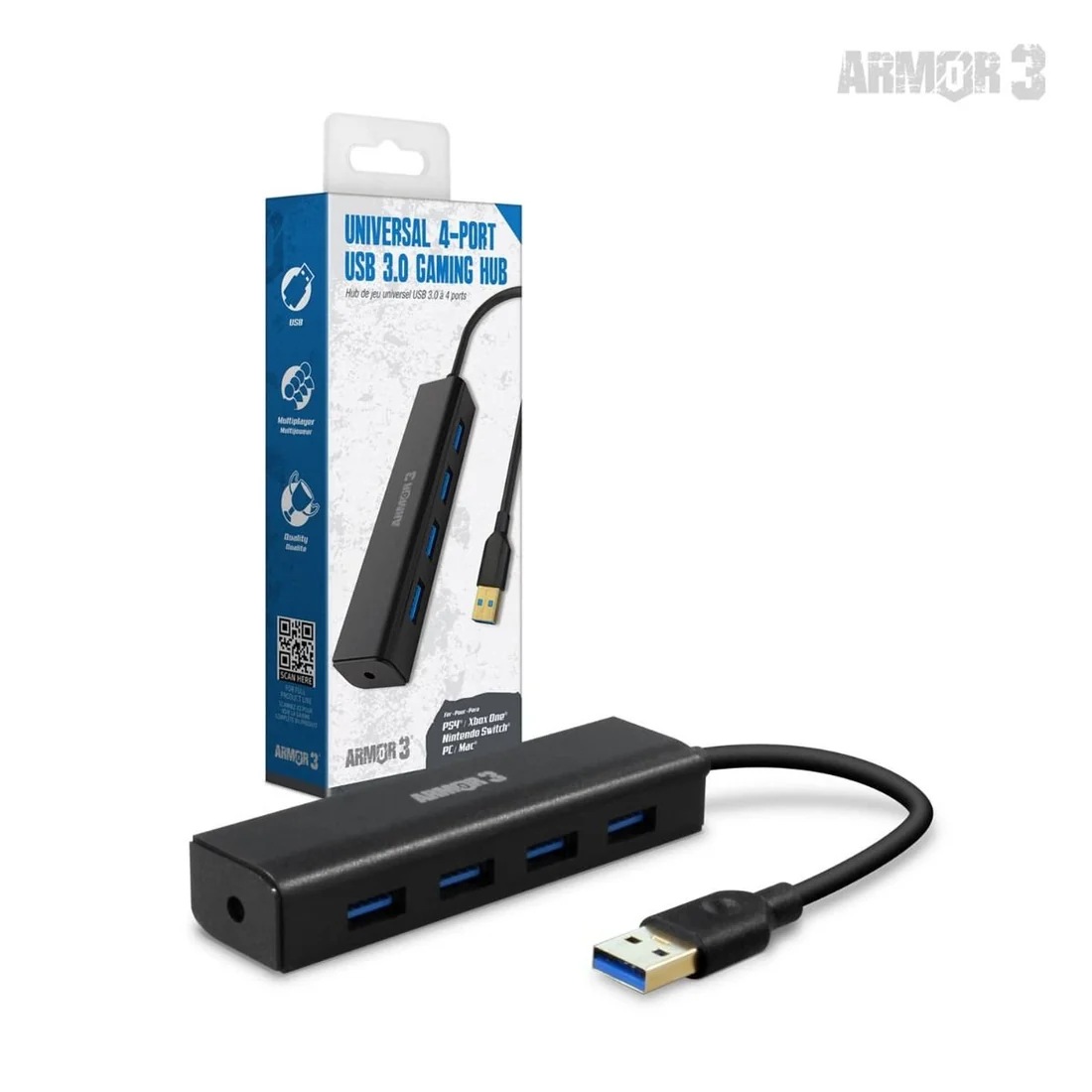USB 3.0 Hub 4-Port — genuine accessories in Lahore, Pakistan
