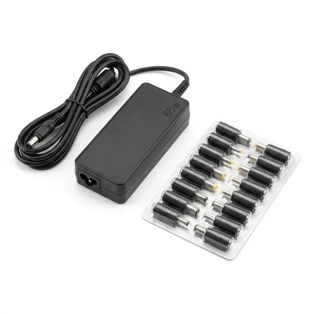 Universal Laptop Charger 65W (16 tips) at N.N Laptop Lahore