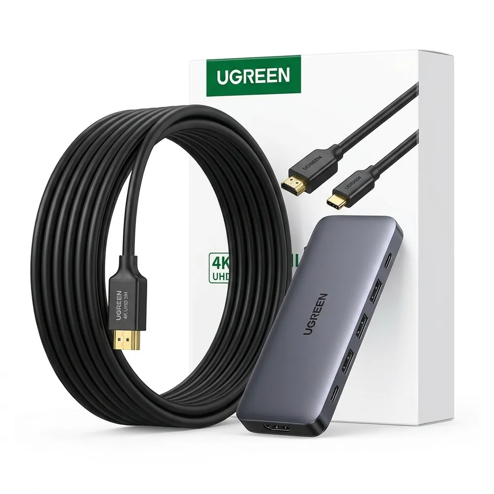 HDMI Cable 5m (Ugreen 4K) at N.N Laptop Lahore