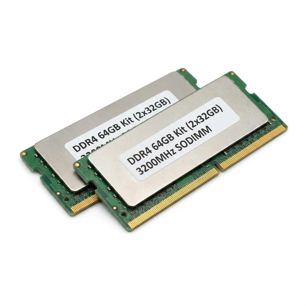 DDR4 64GB Laptop RAM 3200MHz Kit (2×32GB) at N.N Laptop Lahore