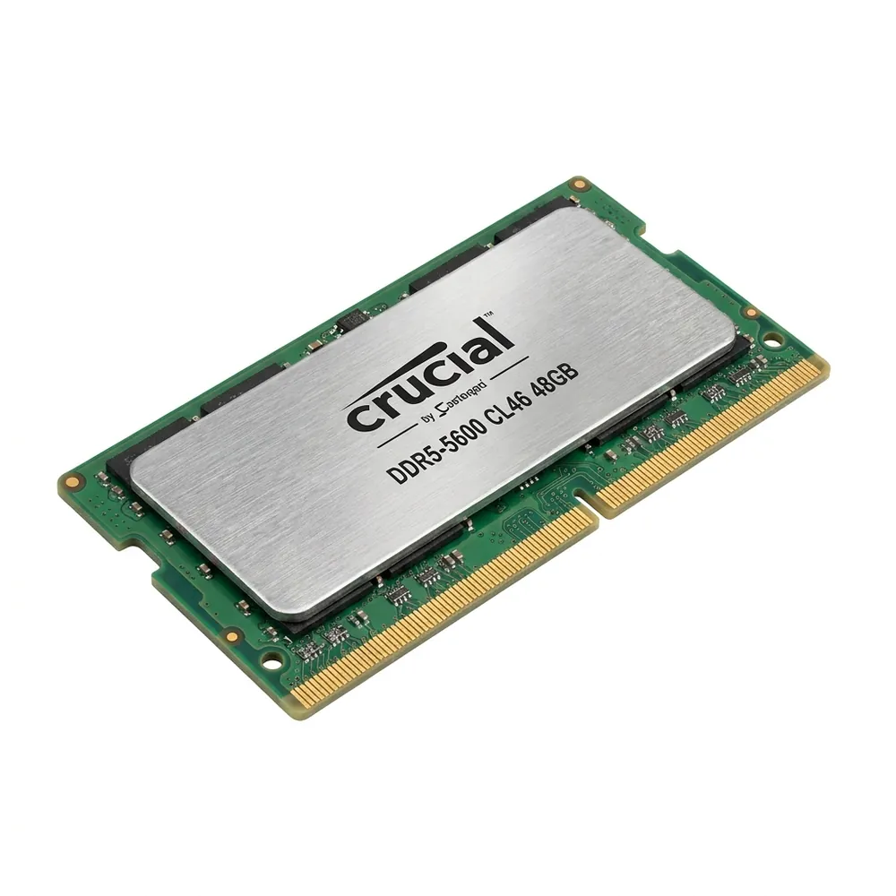 DDR5 48GB Laptop RAM 5600MHz (Crucial) at N.N Laptop Lahore